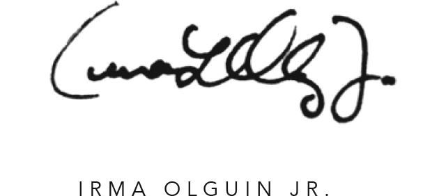 Irma Olguin Jr Signature